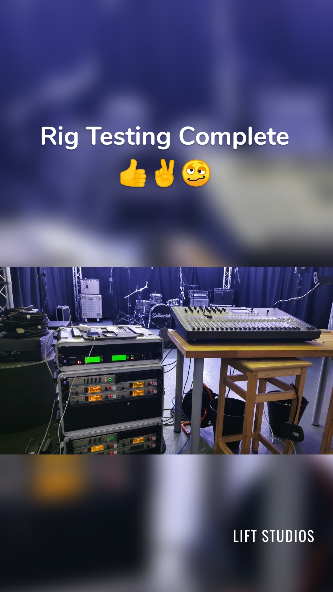 lift studios Rig Testing Complete 👍✌️🥴